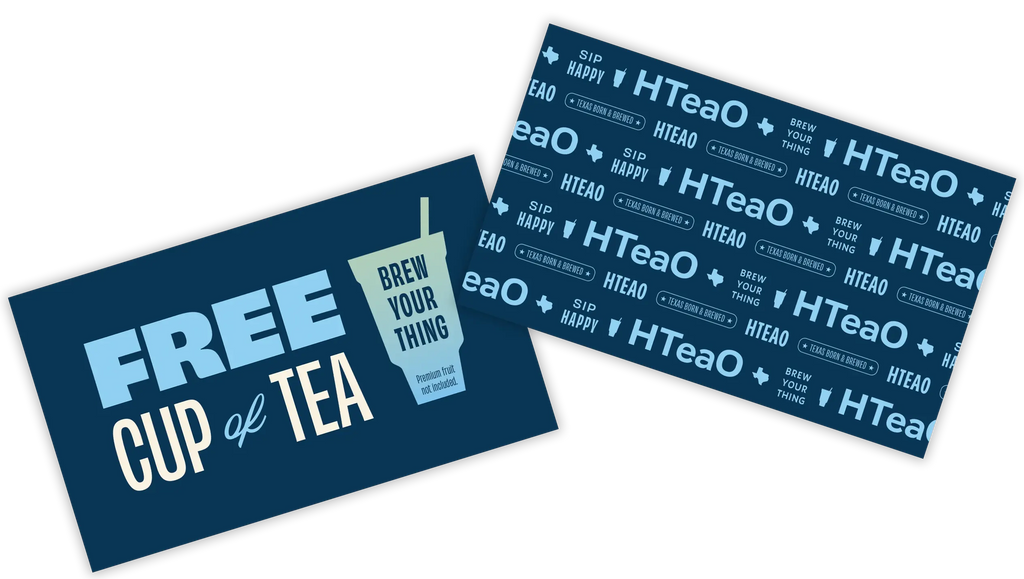 Free Cup of Tea Business Cards