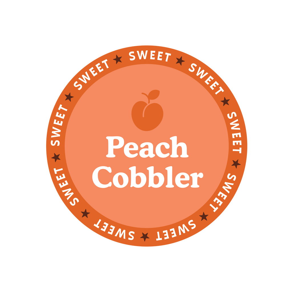 Peach Cobbler Stickers